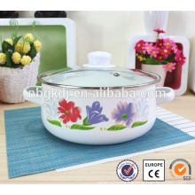 Classical enamel cookware casserole set